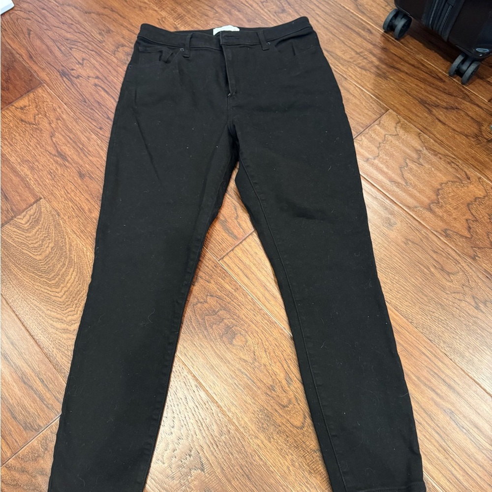 Abercrombie & Fitch Black Skinny Jeans